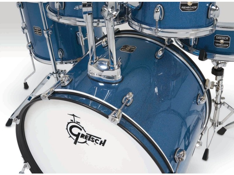 Gretsch Drum set Renegade Blue Sparkle